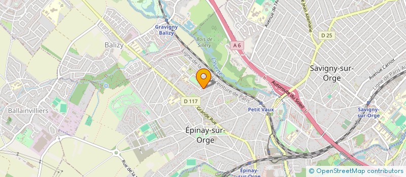 localisation de l'entreprise ATELIER DES PLASTIQUES PARISIEN à SAINTE-GENEVIEVE-DES-BOIS