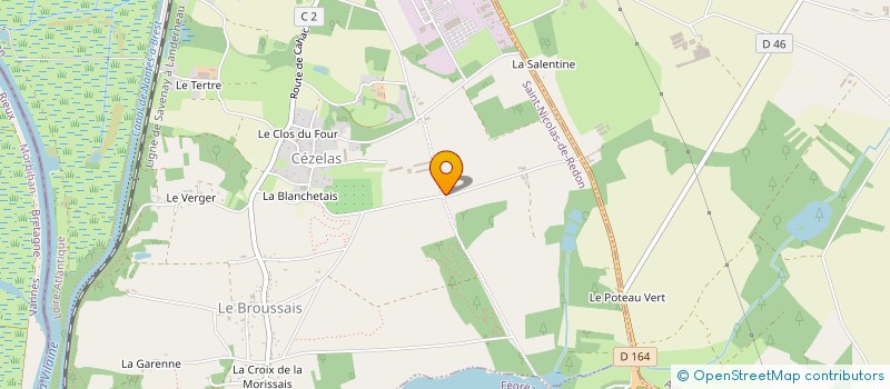 localisation de l'entreprise ATELIER DES TOITS  SAINT-NICOLAS-DE-REDON