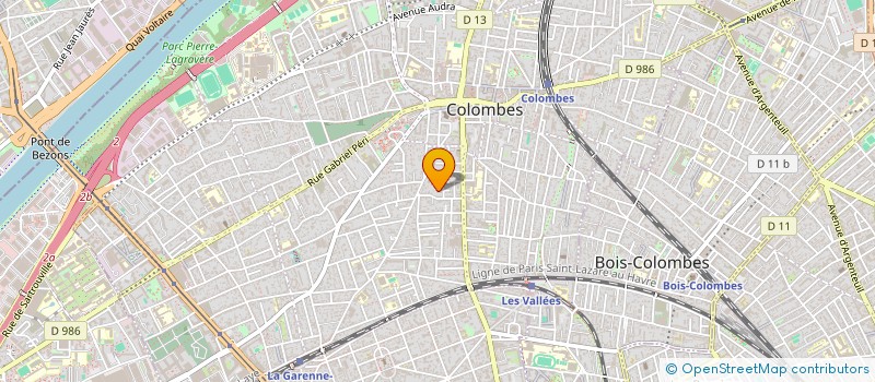 localisation de l'entreprise ATELIER DES TROIS COLOMBES à COLOMBES