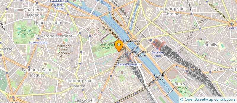 localisation de l'entreprise ATELIER DES VILLES  PARIS