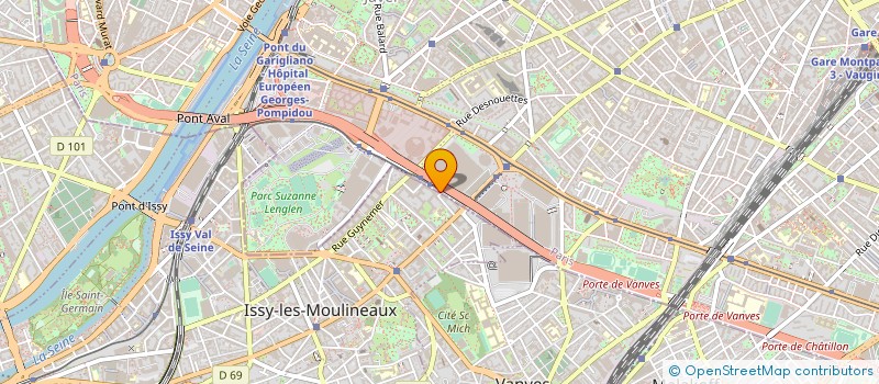 localisation de l'entreprise ATELIER DESFOSSES à PARIS
