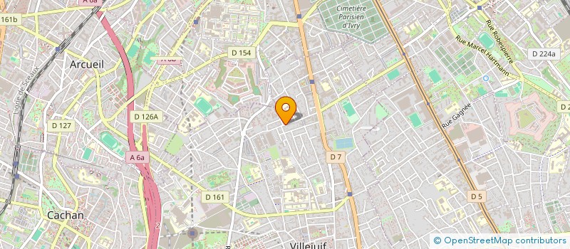 localisation de l'entreprise ATELIER DETOURNEMENT OBJET à VILLEJUIF