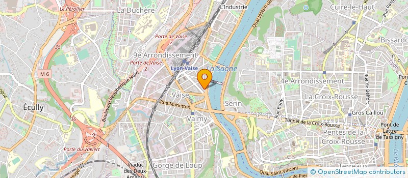 localisation de l'entreprise ATELIER DETROIT  LYON