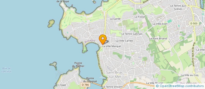 localisation de l'entreprise ATELIER DIDIER GIRARDET  SAINT-BRIAC-SUR-MER