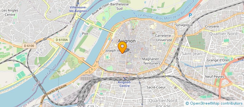 localisation de l'entreprise ATELIER DIFFUSION INFORMATIQUE  AVIGNON