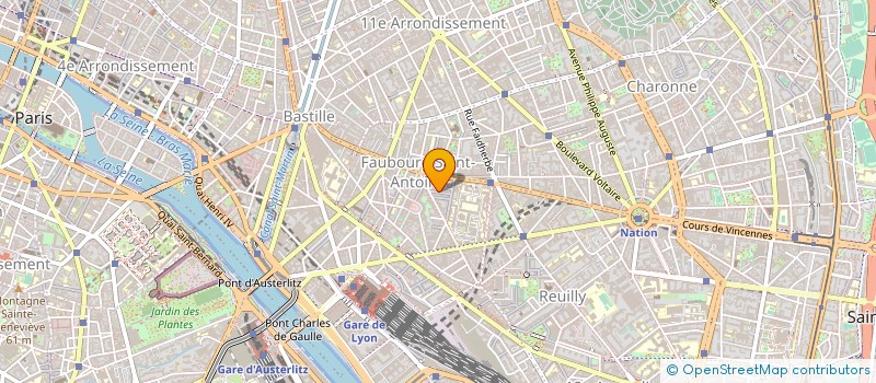 localisation de l'entreprise ATELIER DIMITRY HLINKA SAS à PARIS