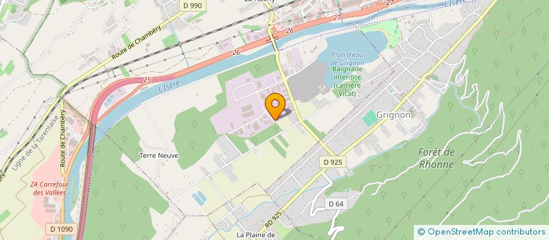 localisation de l'entreprise ATELIER DJM  GILLY-SUR-ISERE