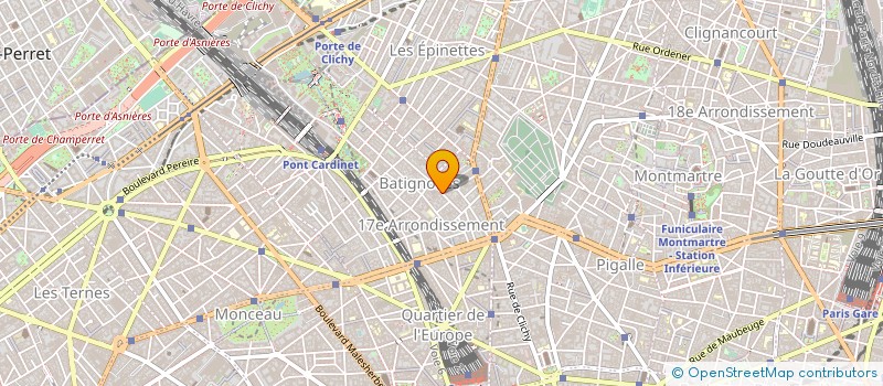localisation de l'entreprise ATELIER DOMINIQUE MACIASZEK ET FILS à PARIS