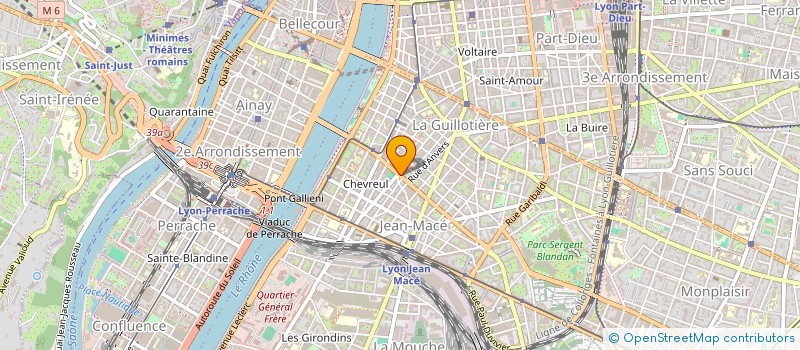 localisation de l'entreprise ATELIER DOMINO  LYON