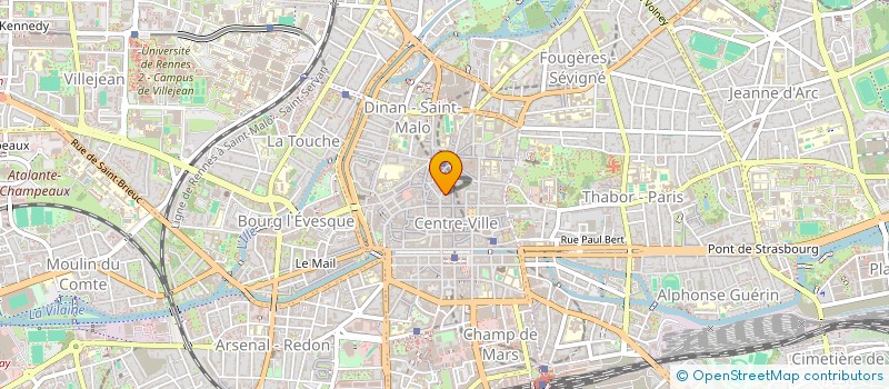 localisation de l'entreprise ATELIER DOUZE  RENNES