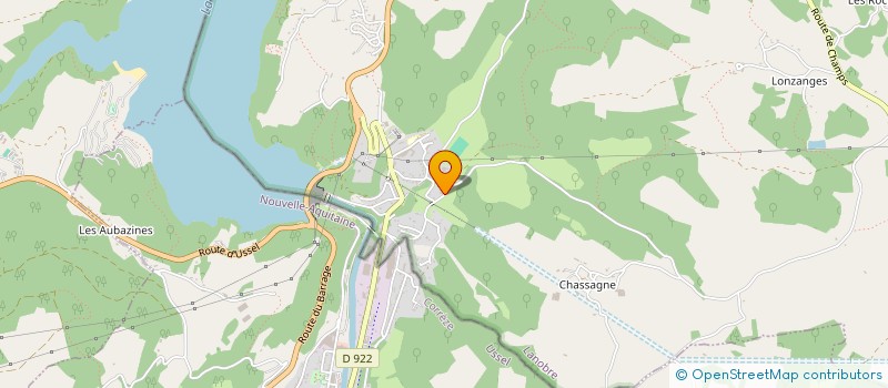 localisation de l'entreprise ATELIER DRYAS  LANOBRE