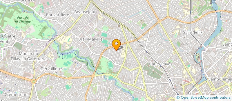 localisation de l'entreprise ATELIER DU 18  NANTES
