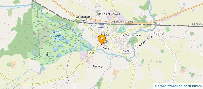 localisation de l'entreprise ATELIER DU 4 BIS à BRIOUZE