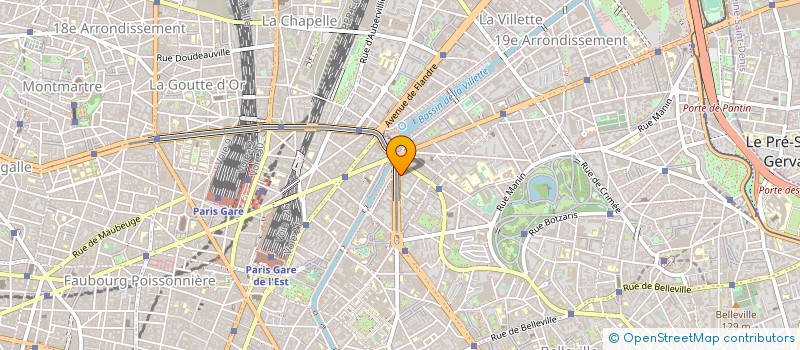 localisation de l'entreprise ATELIER DU BATIMENT  PARIS