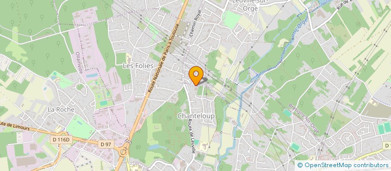 localisation de l'entreprise ATELIER DU BETON à SAINT-GERMAIN-LES-ARPAJON