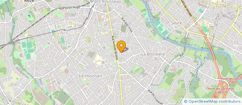 localisation de l'entreprise ATELIER DU BIJOU  REZE