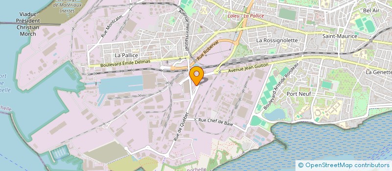 localisation de l'entreprise ATELIER DU BOIS CIRE SARL à LA ROCHELLE