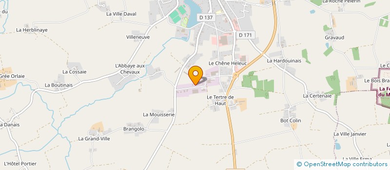 localisation de l'entreprise ATELIER DU CADRE à CARENTOIR