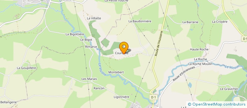 localisation de l'entreprise ATELIER DU CEDRE à NUILLE-SUR-VICOIN