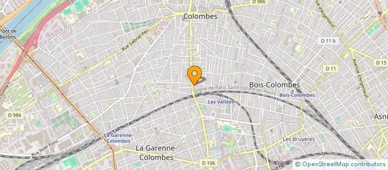 localisation de l'entreprise ATELIER DU GRAND PARIS à COLOMBES