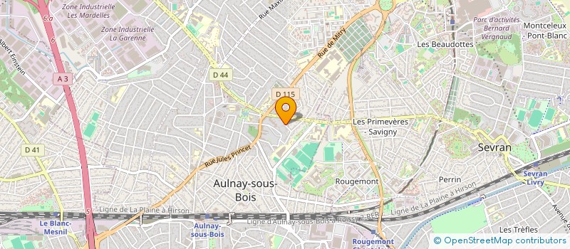 localisation de l'entreprise ATELIER DU LAQUE AULNAYSIEN à AULNAY-SOUS-BOIS