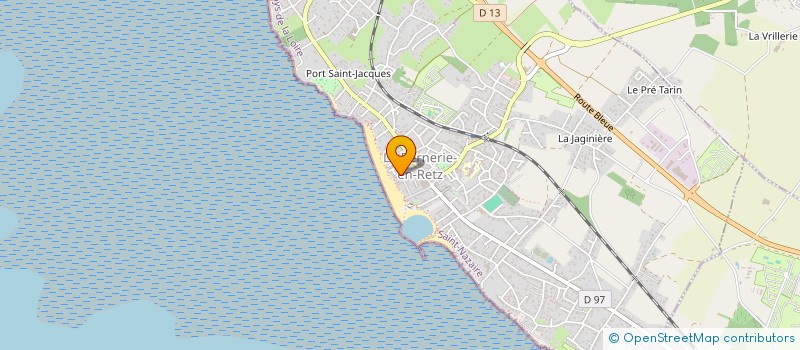 localisation de l'entreprise ATELIER DU LIVRE QUI REVE  LA BERNERIE-EN-RETZ