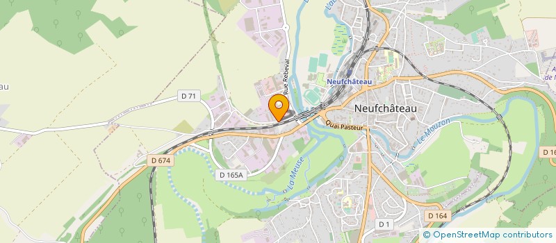 localisation de l'entreprise ATELIER DU MEUBLE à NEUFCHATEAU