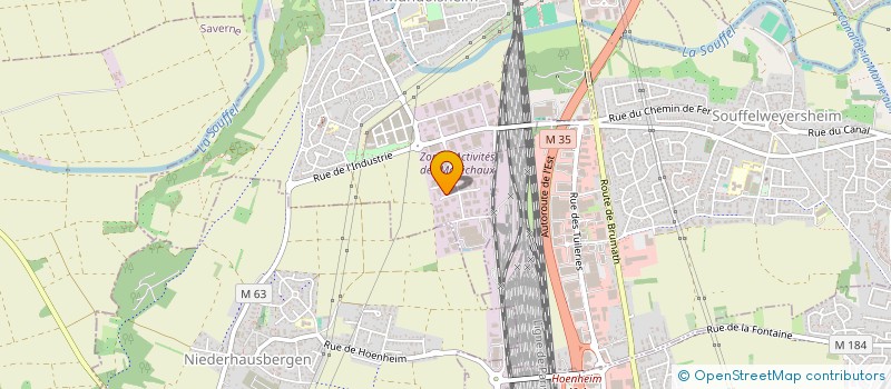 localisation de l'entreprise ATELIER DU MOBILIER  MUNDOLSHEIM