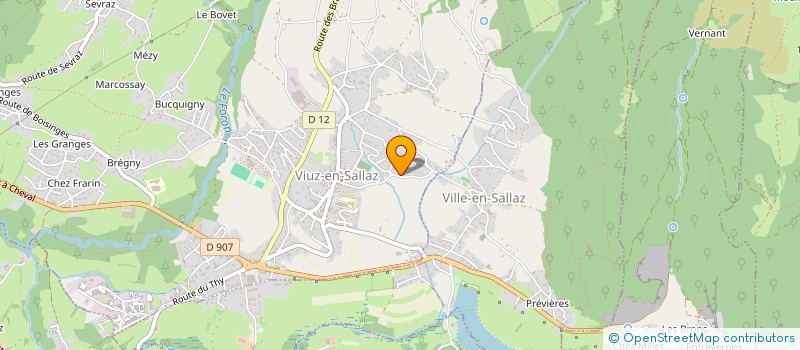 localisation de l'entreprise ATELIER DU MOLE  PEILLONNEX