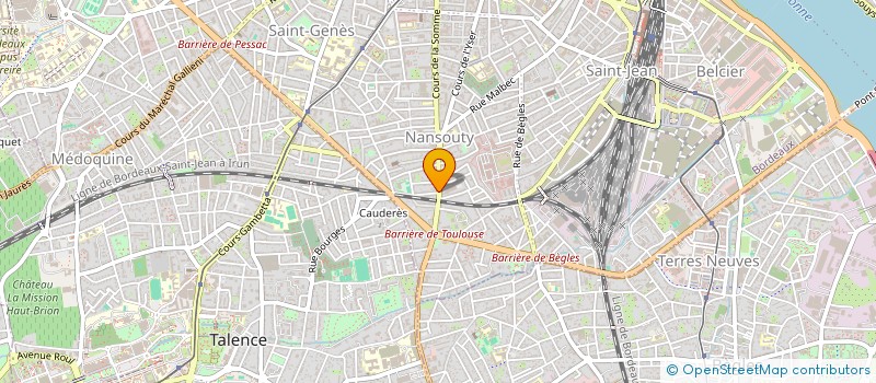 localisation de l'entreprise ATELIER DU NEON à BORDEAUX