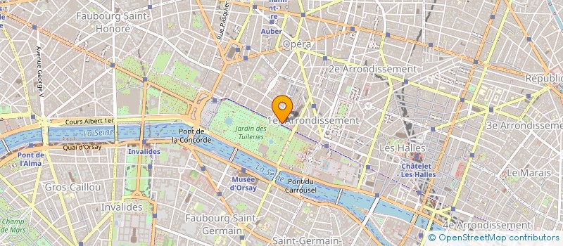 localisation de l'entreprise ATELIER DU PALAIS ROYAL à PARIS