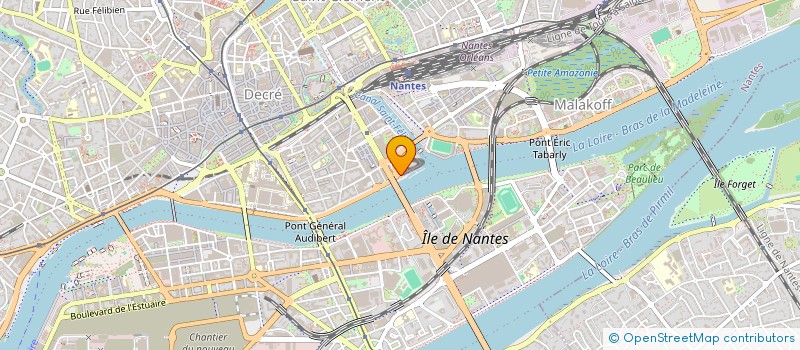 localisation de l'entreprise ATELIER DU PIGNON à NANTES