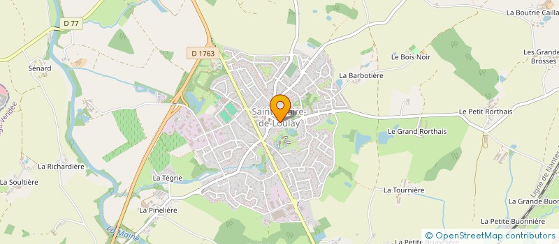 localisation de l'entreprise ATELIER DU PIN à MONTAIGU-VENDEE