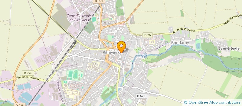 localisation de l'entreprise ATELIER DU PITHIVERAIS à PITHIVIERS