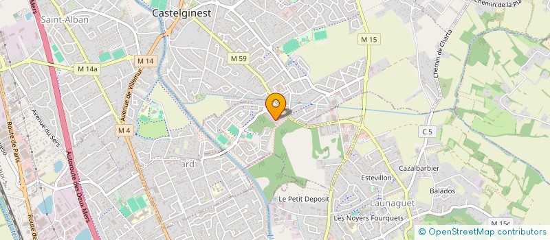 localisation de l'entreprise ATELIER DU PNEU  FONBEAUZARD