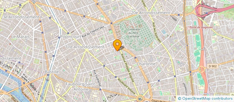 localisation de l'entreprise ATELIER DU PONT DESIGN  PARIS