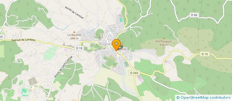 localisation de l'entreprise ATELIER DU POSSIBLE à ROGNES