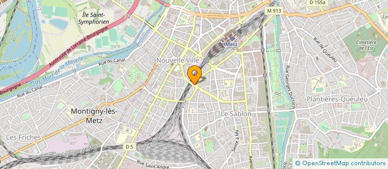 localisation de l'entreprise ATELIER DU RELIEF  METZ