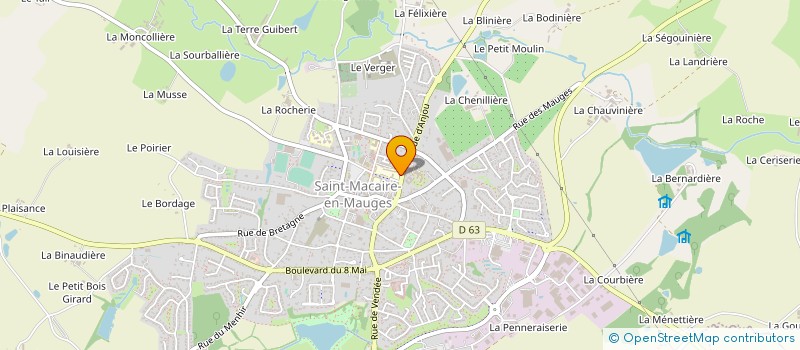 localisation de l'entreprise ATELIER DU RENFORT à SEVREMOINE