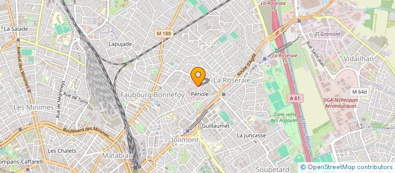 localisation de l'entreprise ATELIER DU RUSH à TOULOUSE