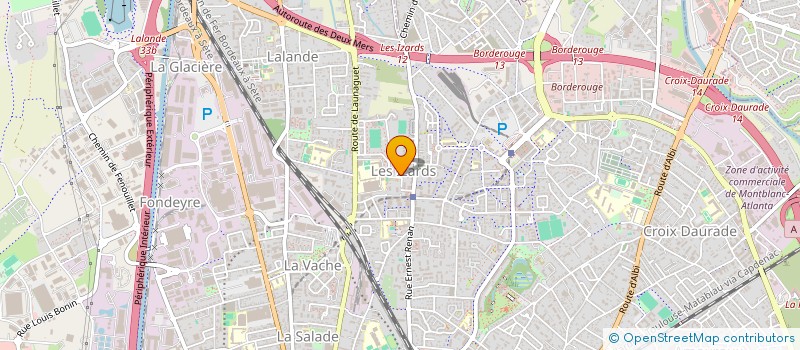 localisation de l'entreprise ATELIER DU SCRIBE à TOULOUSE