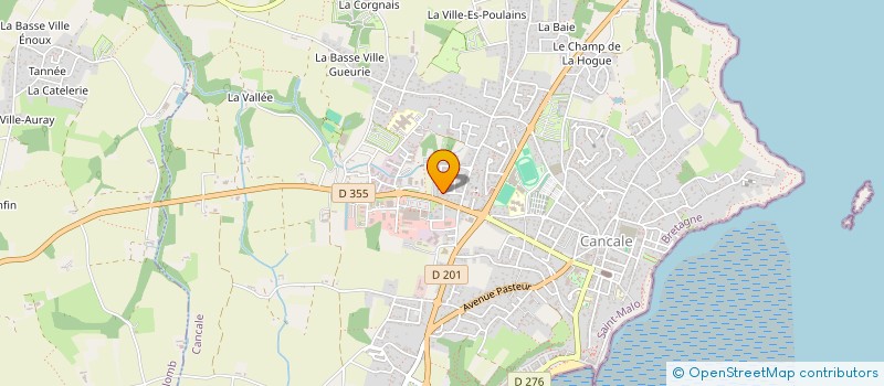 localisation de l'entreprise ATELIER DU SUD  CANCALE