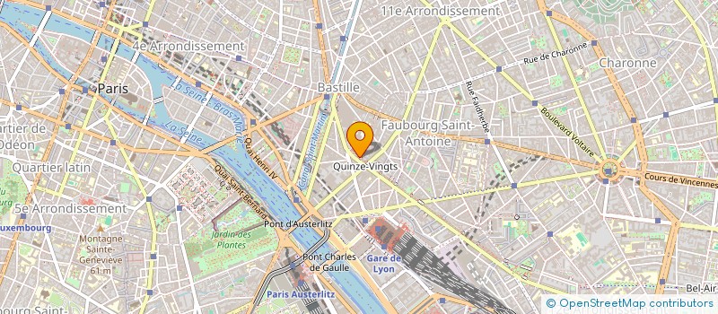 localisation de l'entreprise ATELIER DU TEMPS PASSE  PARIS