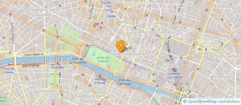 localisation de l'entreprise ATELIER DU TREFLE à PARIS