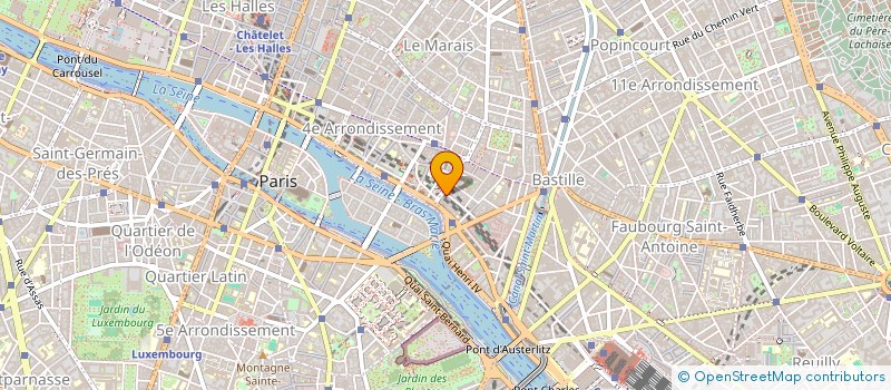 localisation de l'entreprise ATELIER DU VERBE à PARIS