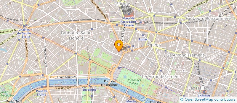 localisation de l'entreprise ATELIER DU VILLAGE  PARIS