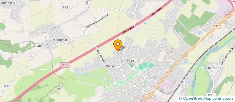 localisation de l'entreprise ATELIER DUBOIS  AVAILLES-EN-CHATELLERAULT