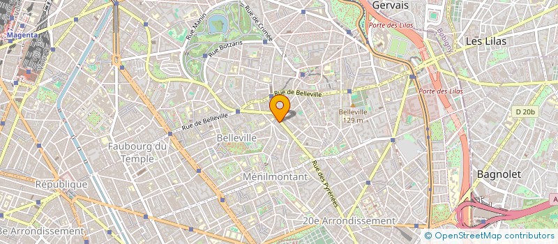 localisation de l'entreprise ATELIER ECLECTIK  PARIS