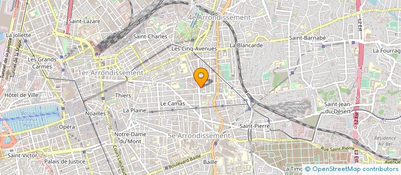 localisation de l'entreprise ATELIER EGR à MARSEILLE