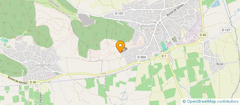 localisation de l'entreprise ATELIER EKSENTO à CALVISSON